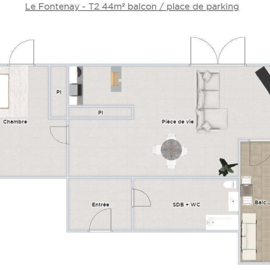  Annonces TASSIN : Autres | LYON (69007) | 43 m2 | 249 000 € 