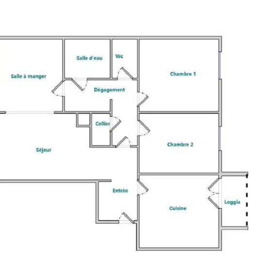  Annonces TASSIN : Appartement | VENISSIEUX (69200) | 66 m2 | 135 000 € 